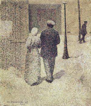 Couple in the street